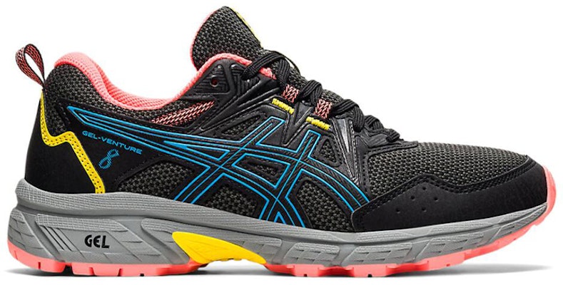 (W) ASICS Gel Venture 8 'Hitam Digital Aqua' 1012A708-005 Order (W) ASICS Gel Venture 8 'Hitam Digital Aqua' 1012A708-005