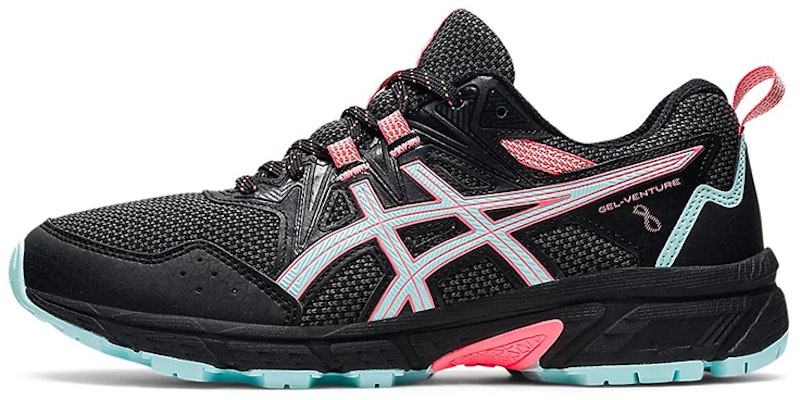 (W) ASICS Gel Venture 8 Wide 'Hitam Biru Jernih' 1012A706-008 Buy (W) ASICS Gel Venture 8 Wide 'Hitam Biru Jernih' 1012A706-008