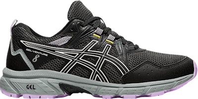 (Women) ASICS Gel Venture 8 Wide 'Black Ivory' 1012A706-002 (Women) ASICS Gel Venture 8 Wide 'Black Ivory' 1012A706-002