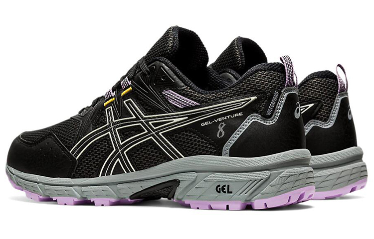 Shop (W) ASICS Gel-Venture 8 Impermeable /Morado 'Negro' 1012A707-002