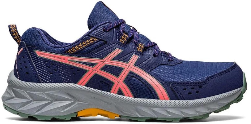 (W) ASICS Gel Venture 9 '靛蓝蓝色木瓜' 1012B313-400 Order (W) ASICS Gel Venture 9 '靛蓝蓝色木瓜' 1012B313-400