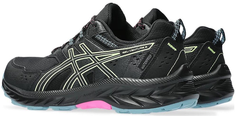 (W) ASICS ゲルベンチャー9 防水 ブラック/ライムグリーン 1012B519-002 Lookbook (W) ASICS ゲルベンチャー9 防水 ブラック/ライムグリーン 1012B519-002