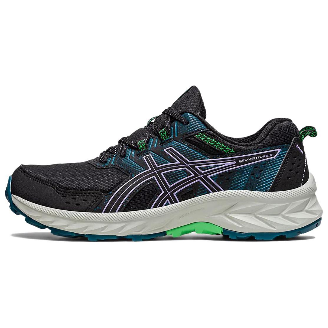 (Women) ASICS Gel Venture 9 Wide 'Black Teal Violet'  1012B314-003