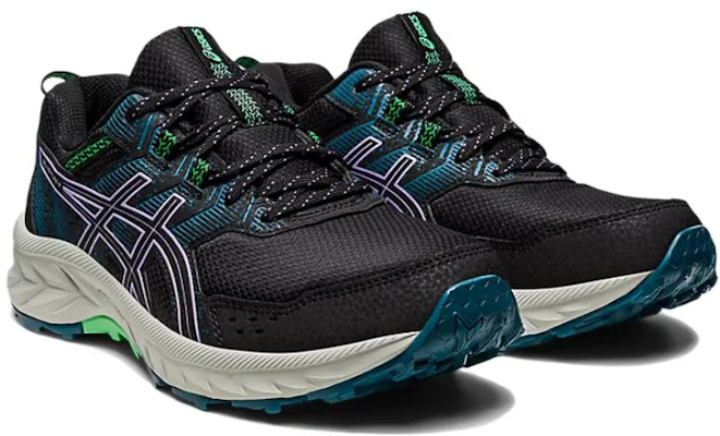 (W) ASICS Gel Venture 9 Wide ''Nero Teal Viola'' 1012B314-003 Lookbook (W) ASICS Gel Venture 9 Wide ''Nero Teal Viola'' 1012B314-003