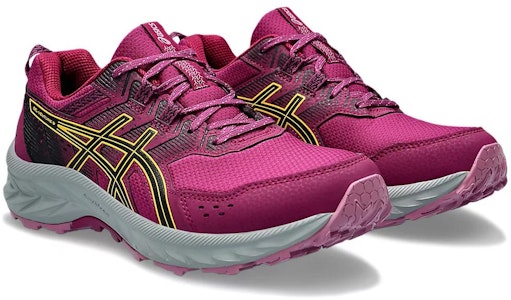 (W) ASICS Gel Venture 9 Wide ''Blackberry'' Kasut Sukan Hitam Ungu 1012B314-500 Lookbook (W) ASICS Gel Venture 9 Wide ''Blackberry'' Kasut Sukan Hitam Ungu 1012B314-500