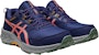(W) ASICS Gel Venture 9 Wide 'Indigo Blue Papaya' Lelaki & Wanita Sneakers. 1012B314-400