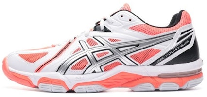 (Women) ASICS Gel-Volley Elite 3 'Orange-White' B550N-0193 (Women) ASICS Gel-Volley Elite 3 'Orange-White' B550N-0193