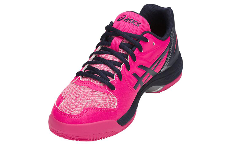 Shop Asics Gel-Padel Exclusive 5 SG 女性 粉藍 跑步鞋