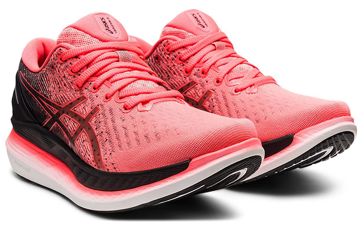 Lookbook (W) ASICS GlideRide 2 Schwarz/Rosa 1012A890-707