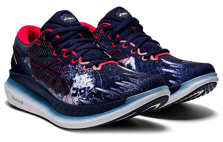 Lookbook (W) ASICS Glideride 2 Bleu/ ''Blanc'' 1012B165-400