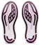 Details for (W) ASICS GlideRide 3 'Rose Quartz Deep Plum' Wanita Lelaki Kasut Lari 1012B180-501