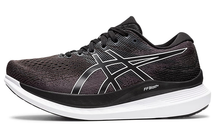 (Women) ASICS GlideRide 3 Wide 'Black White'  1012B181-001