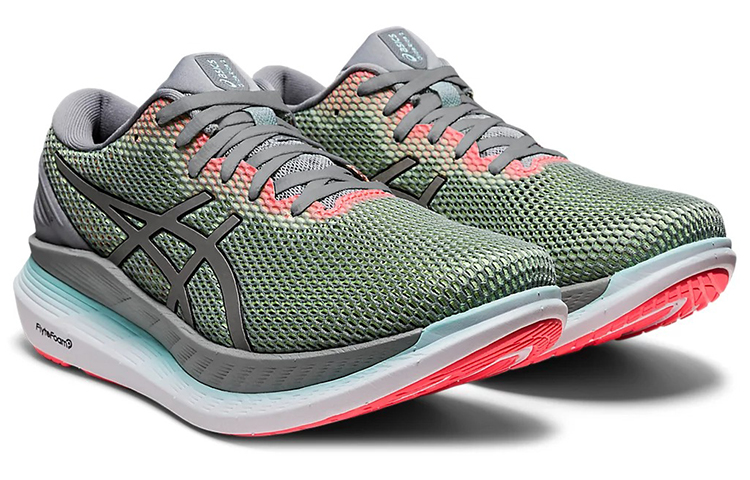 Lookbook (W) ASICS GlideRide Lite Show ''Sheet Rock Pure Silver'' Hardloopschoenen 1012B160-020