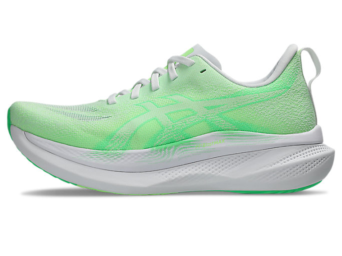 Cheap (W) ASICS GLIDERIDE MAX 2 Sepatu Lari Putih/Vital Green 1012B928-100