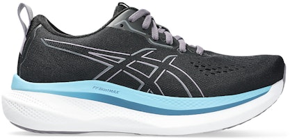 (Women) ASICS GlideRide Max Running Shoes Black/Carrier Grey 1012B691-002 (Women) ASICS GlideRide Max Running Shoes Black/Carrier Grey 1012B691-002