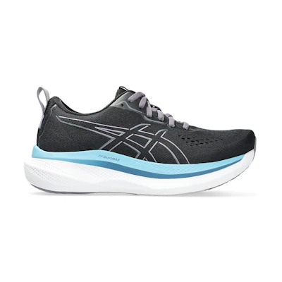 (W) ASICS GlideRide Max Running Shoes Black/Carrier Grey