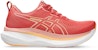 (Women) ASICS Glideride Max Running Shoes Dark Pink Clay/Orange Glow 1012B691-700