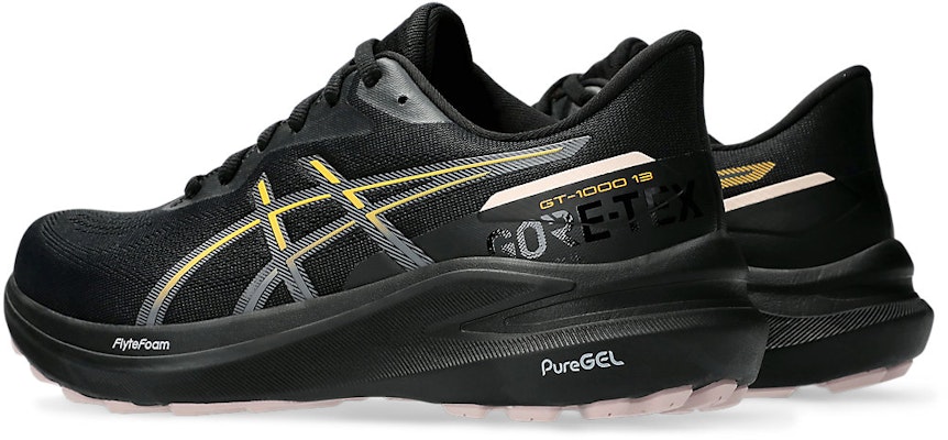 (Women) ASICS Gt-1000 13 Gtx 'Black Stadium Orange' 1012B661-001 Lookbook (Women) ASICS Gt-1000 13 Gtx 'Black Stadium Orange' 1012B661-001