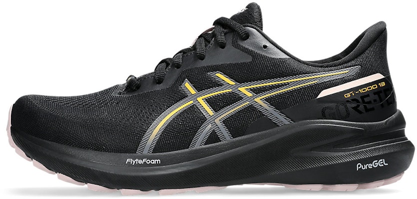 (Women) ASICS Gt-1000 13 Gtx 'Black Stadium Orange' 1012B661-001 Cheap (Women) ASICS Gt-1000 13 Gtx 'Black Stadium Orange' 1012B661-001