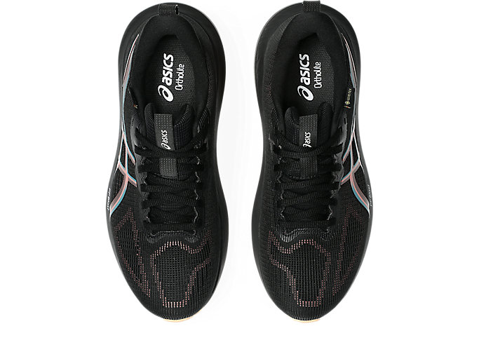 Details for (W) ASICS GT-1000 14 GTX Sepatu Lari Hitam/Misty Pine. 1012B857-002