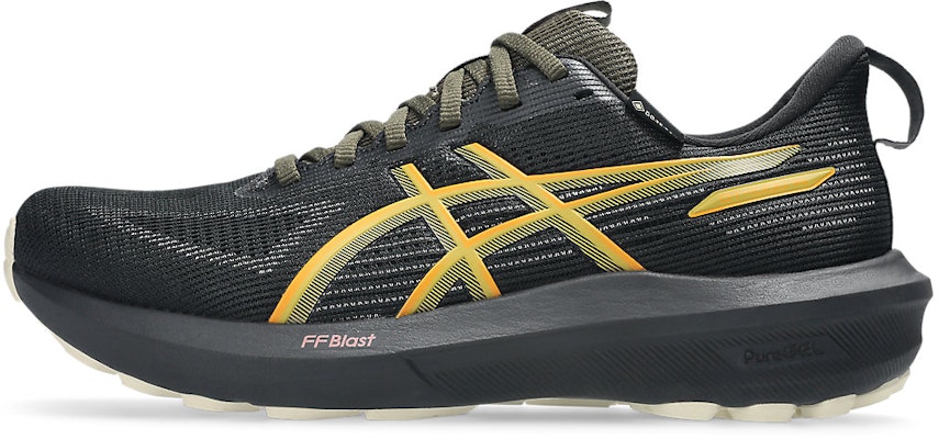 (W) 亚瑟士GT-1000 14 GTX跑鞋 黑色/沙暴色 1012B857-001 Cheap (W) 亚瑟士GT-1000 14 GTX跑鞋 黑色/沙暴色 1012B857-001