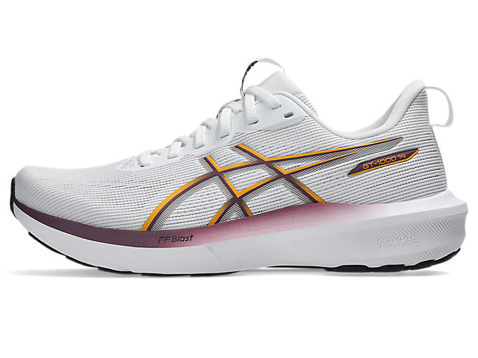 Cheap (W) ASICS GT-1000 14 Kasut Lari Putih/Yamabuki 1012B859-101