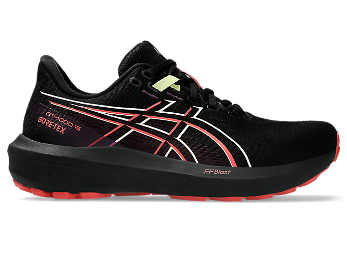 Cheap (W) ASICS GT-1000 15 GTX 跑鞋 黑色/深紫茄色 1012B996-001