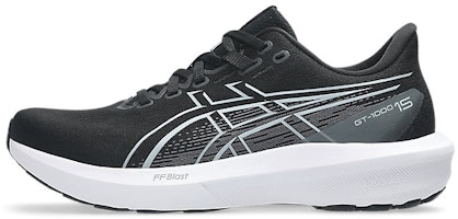 (Women) ASICS GT-1000 15 Running Shoes Black/White 1012B994-002 (Women) ASICS GT-1000 15 Running Shoes Black/White 1012B994-002