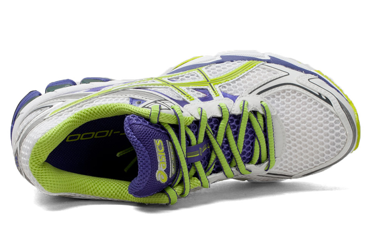 Shop (W) ASICS GT-1000 2 'Blanco Morado Amarillo' T3R5N-0105