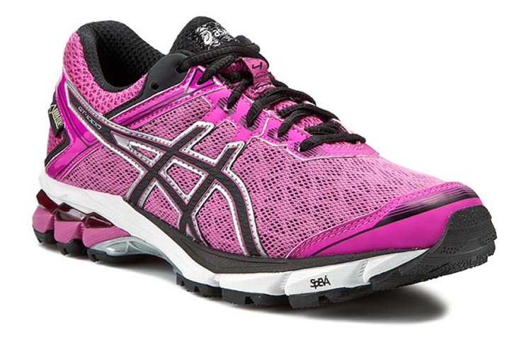 Lookbook (W) ASICS GT-1000 4 GTX ''Pink Schwarz'' Damen-Laufschuhe T5B7N-3599