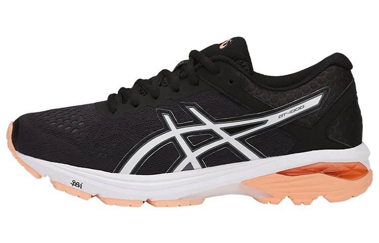 (Women) ASICS GT-1000 6 Sneakers 'Black White' T7A9N-9030