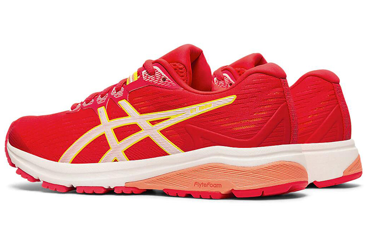 Shop (W) ASICS GT-1000 8 红色/“白色”运动鞋 1012A460-700