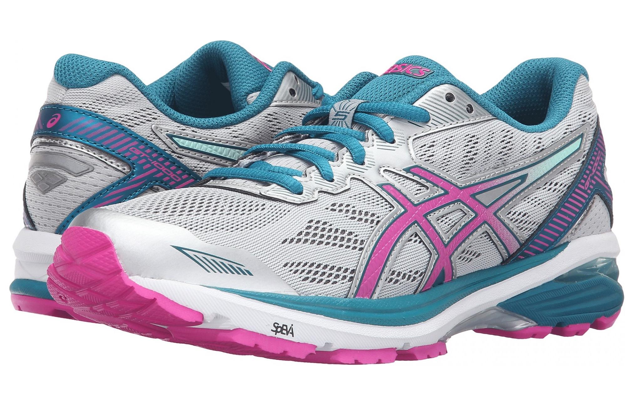 Lookbook Asics GT-1000 跑步鞋 女性款 灰藍色