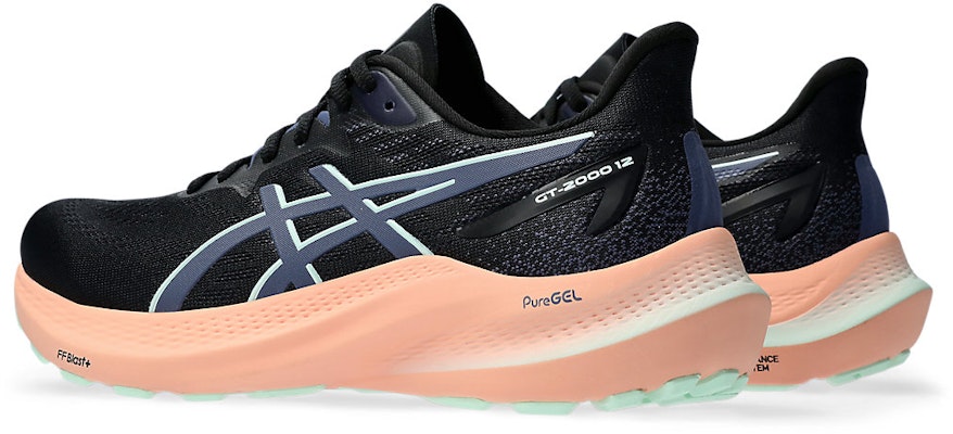 (Women) ASICS Gt-2000 12 'Black Thunder Blue' 1012B506-003 Lookbook (Women) ASICS Gt-2000 12 'Black Thunder Blue' 1012B506-003