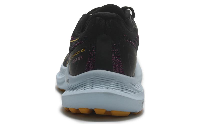 Lookbook Asics GT-2000 12 Gtx 耐磨 低筒 跑步鞋 女款 黑黃