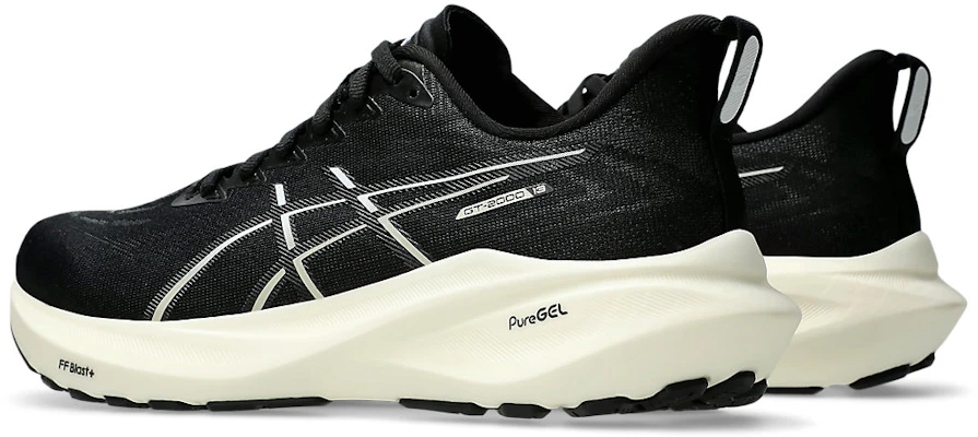 (Women) ASICS GT-2000 13 'Black White' 1012B665-003 Lookbook (Women) ASICS GT-2000 13 'Black White' 1012B665-003