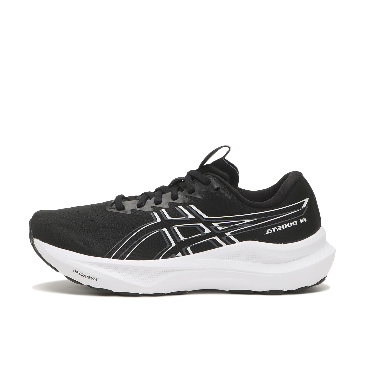 (Women) ASICS GT-2000 14 Black/White Running Shoes BLACK/WHITE 1012B842-001