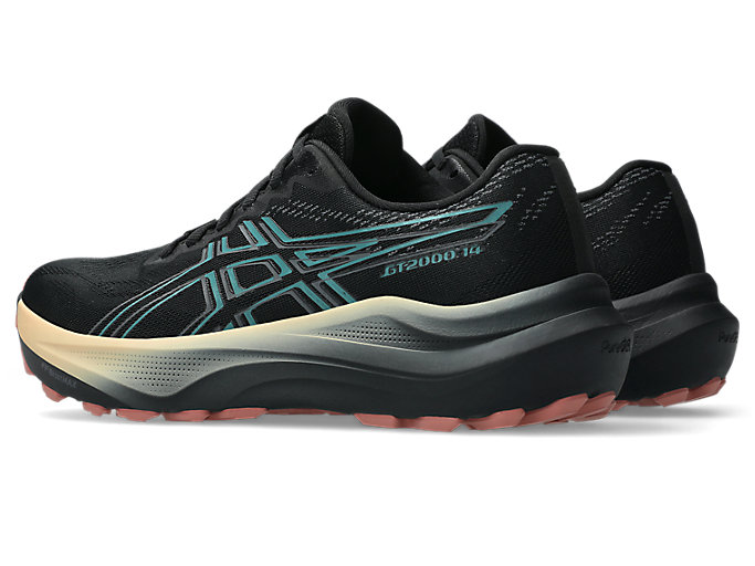 Lookbook (W) ASICS GT-2000 14 GTX Sepatu Lari Hitam/Misty Pine 1012B844-002
