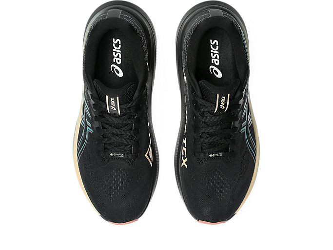 Details for (W) ASICS GT-2000 14 GTX Sepatu Lari Hitam/Misty Pine 1012B844-002