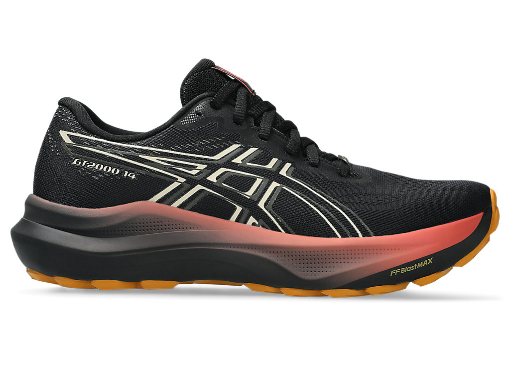 (Women) ASICS GT-2000 14 GTX Running Shoes Black/Vanilla 1012B844-001