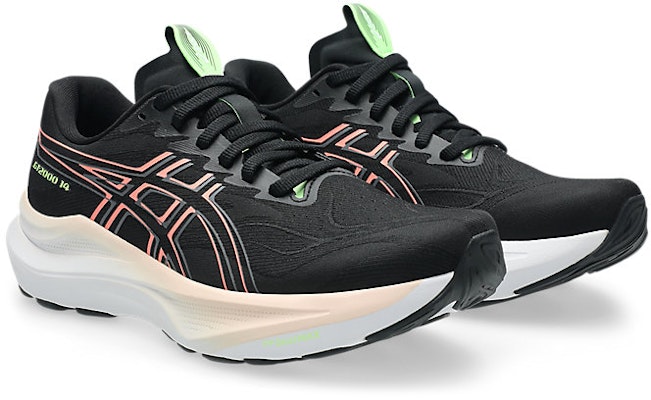 (W) ASICS GT-2000 14 慢跑鞋 黑色/日落珊瑚 1012B843-003 Order (W) ASICS GT-2000 14 慢跑鞋 黑色/日落珊瑚 1012B843-003