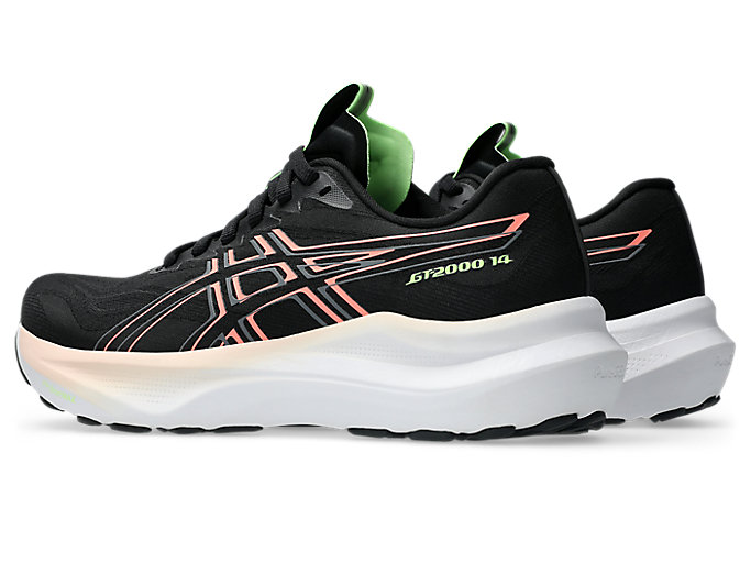Lookbook (W) ASICS GT-2000 14 慢跑鞋 黑色/日落珊瑚 1012B843-003