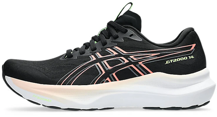 (W) ASICS GT-2000 14 慢跑鞋 黑色/日落珊瑚 1012B843-003 Cheap (W) ASICS GT-2000 14 慢跑鞋 黑色/日落珊瑚 1012B843-003