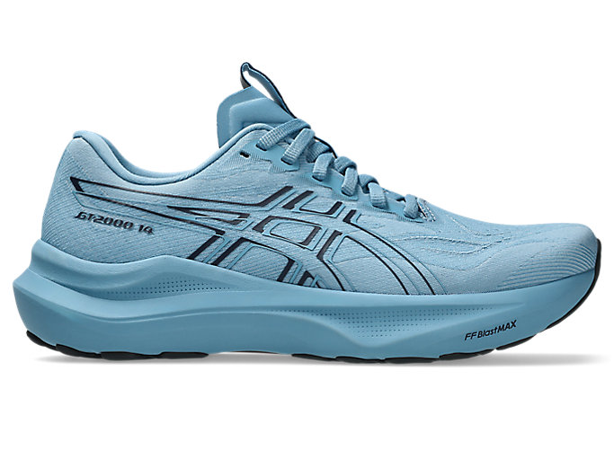 (Women) ASICS GT-2000 14 Running Shoes Saba Blue/Midnight 1012B843-403