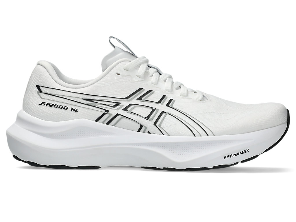 (Women) ASICS GT-2000 14 Running Shoes White/Black 1012B843-100