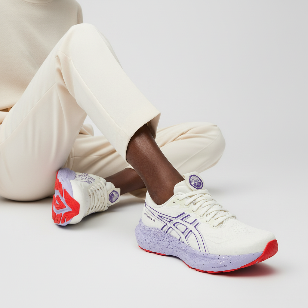 Order (W) ASICS GT-2000 14 Tokyo Kasut Lari Krim/Edo Ungu 1012B914-500