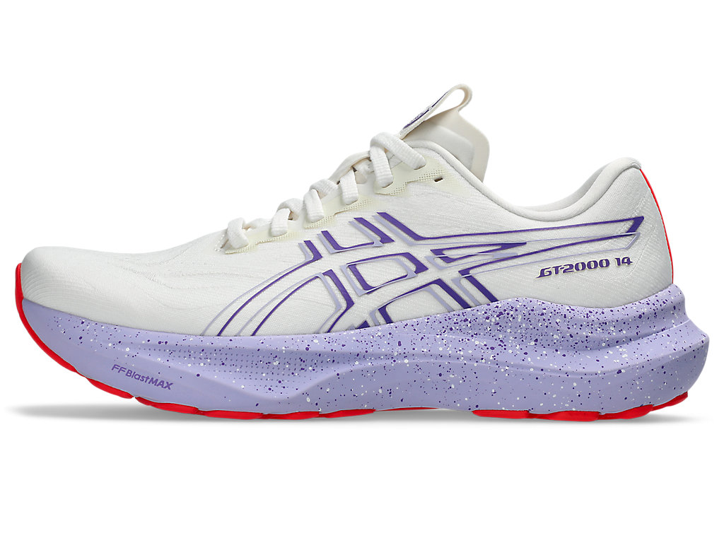 Cheap (W) ASICS GT-2000 14 Tokyo Sepatu Lari Cream/Edo Purple 1012B914-500