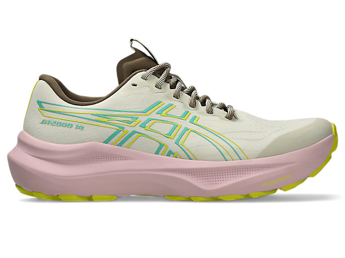 (Women) ASICS GT-2000 14 TR Trail Running Shoes Light Dust/Cacti 1012B984-020