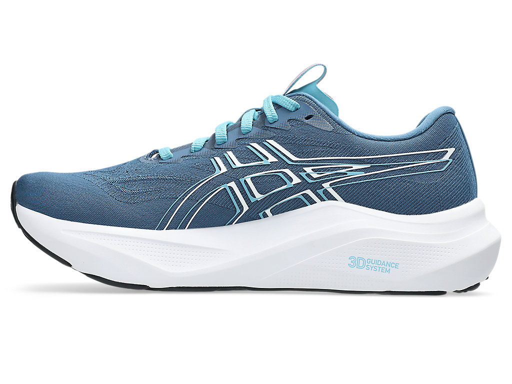 Shop (W) ASICS GT-2000 14 Wide Sepatu Lari Winter Sea/Putih 1012B842-401
