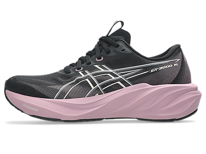 (Women) ASICS GT-2000 15 Running Shoes Black/Taro Purple 1012B998-002
